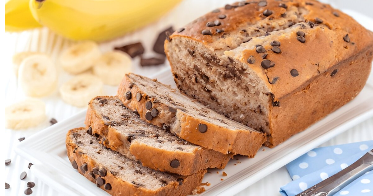 chocolate chip banana bread recipe