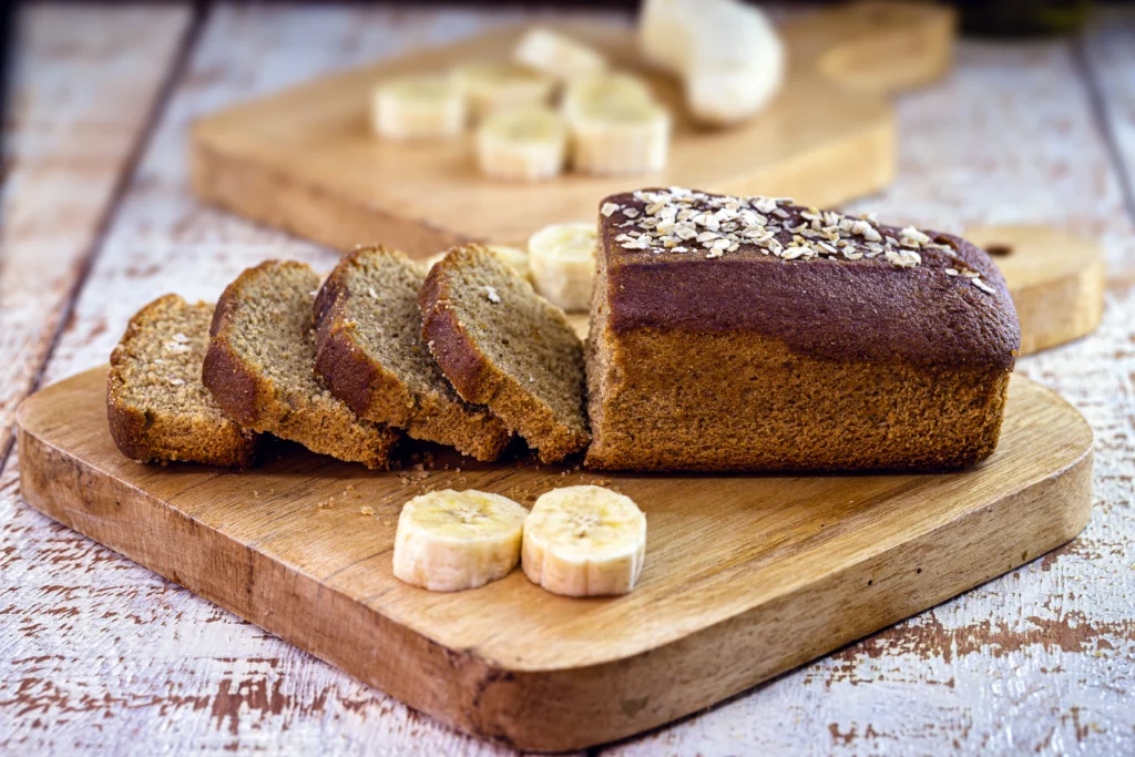 healthy banana bread